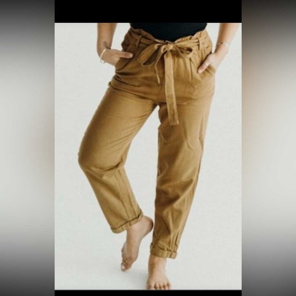 CJLA Carly Jean Reid Pants Paperbag S NWOT